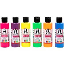 Meks Sudor Monalisa Multi Akrilik Fosforlu Set 6X70 ml