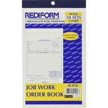 Meks Rediform Alışverişinin Iş Için, Kitap, 5 1/2 x 9 1/8, Iki Parça, 50/kitap