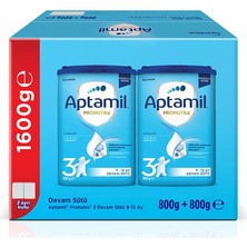 Meks Aptamil 3 Prebiyotikli Devam Sütü 800 x 2 Adet 1600 gr