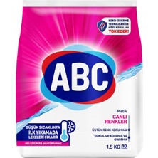 Meks Abc Deterjan Matik Canlı Renkler 1,5 kg