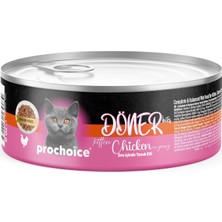Meks Prochoice Döner Chicken, Sos Içinde Tavuk Etli Tam & Dengeli Yavru Kedi Maması 70 gr