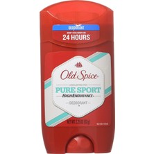 Meks Old Spice Old Spice High Dayanıklılık Deodorant Uzun Ömürlü Çubuk Saf Spor, Saf Spor 2,25 Oz