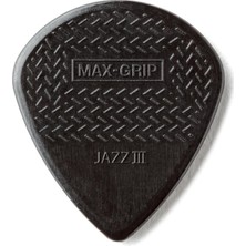 Meks Dunlop Max-Grip Jazz Iii Black Stiffo Pena