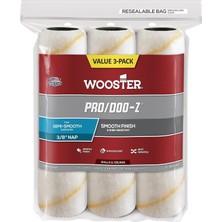 Meks Wooster Fırça RR723 – 9 Pro/doo-Z Roller Cover 3/8 Inç Nap, 9 Inç