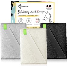 Meks Evridwear Peeling Banyo Süngeri, Günlük Cilt Bakımı Vücut Temizleyicileri, Vücut Temizliği Için Kay