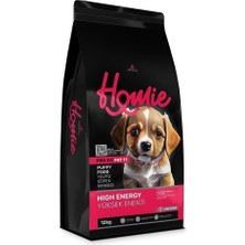 Meks Homie Düşük Tahıllı High Energy Tavuklu Yavru Köpek Maması 12 kg
