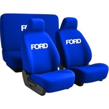 Meks Her Mevsim Rahatlik Sunan Ford Ka ile Uyumlu Oto Koltuk Kilifi ile Aracinizda Ferahlik Lacivert