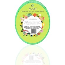 Meks Agon Doğal El Yapımı Aloe Vera Özlü Sabunlu Vücut Duş Süngeri