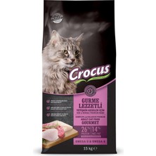 Meks Crocus Gurme Yetişkin Kedi Maması 15 Kg, 855-051