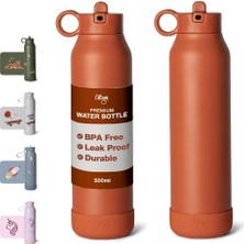Meks Citron 3 Katmanlı Paslanmaz Çelik Termos Seti 500 ml - Brick 1060872