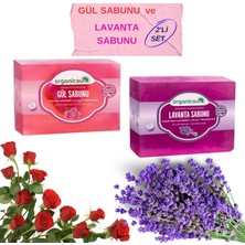 Meks 2'li Set Doğal Gül Sabunu ve Lavanta Sabunu