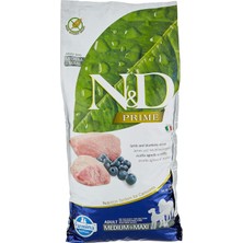 Meks N&d Prime Tahılsız Köpek Kuzu & Yabanmersini Yetişkin Medium & Maxi 12 kg