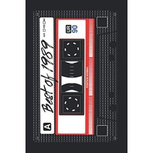 Meks Independently Published Best Of 1989: Notizbuch Kassette Best Of 1989 Dreißig Geschenk Mottoparty 8