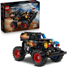 Meks LEGO Technic Monster Jam Grave Digger Ateş ve Buz 42219 – 7 Yaş ve Üzeri Kız ve Erkek Çocuklar Için