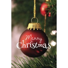 Meks Independently Published Merry Christmas | Xmas | Christmas Ornaments| Cute | Family | Blank Music S