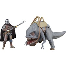 Meks Hasbro Star Wars Vintage Collection Blurrg & The Mandalorian Ikili Figür Seti (The Mandalorian)