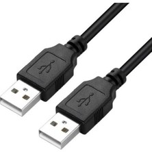 Meks Lunatic 4652 0.3 Metre Iki Ucu Erkek USB Uzatma Kablosu 1 Metre Uzatıcı Iki Ucu Erkek Parazit Önley