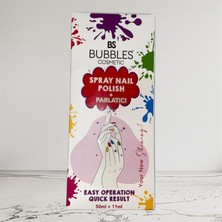 Meks Bs Bubbles Sprey Oje, Uv Koruma, Hızlı Sonuç, Kolay Uygulama, 12 Renk Seçeneği, 50ML + 11ML