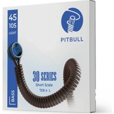 Meks Pitbull Bas Gitar Teli Short Scale 45-105 Light 4 Telli Set Teb 4l