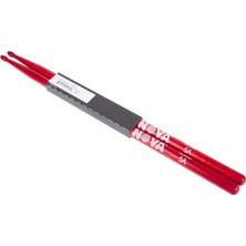 Meks Vic Firth Baget(Çift) Nova 5A Wood Red (Kırmızı), Hıckory, 1