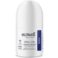 Meks Ecowell Organik Roll-On Erkek 75 ml