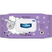 Meks Deep Fresh Islak Mendil Lovely Babies Kuzu 120 Yaprak