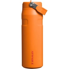 Meks The Iceflow Flip Straw Tumbler 0.89L / 30OZ Unisex Turuncu Outdoor Matara 10-11283-395