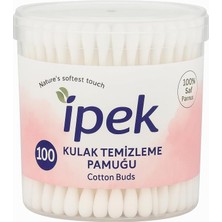 Meks Kulak Çubuğu Pamuğu –%100 Hidrofil Pamuk – Güvenli ve Hijyenik Kullanım – Esnek Çubuk Yapısı – Maky