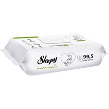 Meks Sleepy Natural Yenidoğan Islak Bebek Havlusu 60'lı