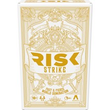 Meks Risk Strike Cards And Dice Game, Quick-Playing Strategy Card Game For 2-5 Players, 20 Min. Average,