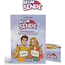 Meks Aklım Sende, Çiftler Için Eğlenceli Kart Oyunu, 2 Kişilik Aşk ve Uyum Testi Kart Oyunu Kutu Oyunu