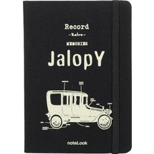 Meks Notelook Scrikss Tekstil Kapak Çizgili Defter A6 Beyaz