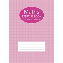 Meks Independently Published Maths Exercise Book: Pink Notebook 7mm Squares A4 For Girl