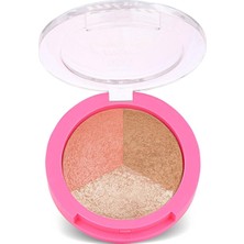 Meks Golden Rose Miss Beauty Glow Baked Trio, Allık ve Highlighter Seti