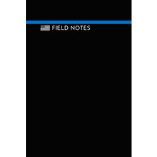 Meks Field Notes: Hardback 160 Blank Lined Pages, 6x9