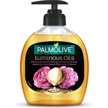 Meks Palmolive Luminous Oils Makademya Yağı & Şakayık Özleri Sıvı El Sabunu (300 Ml)
