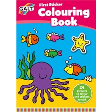Meks Galt First Sticker Colouring Book 3 Yaş+ Aktivite Kitabı (A3068C)