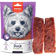 Meks Wanpy Oven Roasted Gerçek Ördek Fileto 100 G Köpek Ödülü, Küçük Köpekler