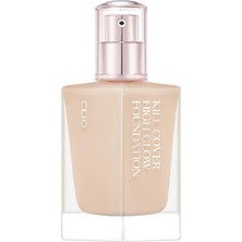Meks Clio Kalıcı Kapatıcılık ve Yoğun Işıltı Sunan Fondöten Clio Kill Cover High-Glow Foundation (2 Ling