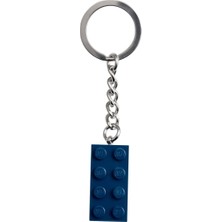 Meks LEGO Brick 854237 Earth Blue 2x4 Keyring