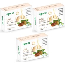 Meks Agarta Leke Sabunu, El Yapımı Doğal Sabun, 150G, 3'lü Set