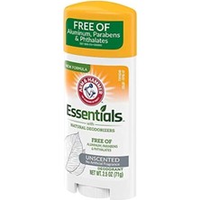 Meks Arm & Hammer Kol ve Çekiç Essentials Kokusuz Terlemeyi Önleyici Deodorant - 2,5 Oz