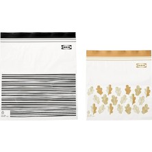 Meks Ikea – Sırt Çantaları Risigillabili Istad, 25 Adet 1,2 L + 25 Adet Için 2,5 L, Dondurucu, Gıda Madd