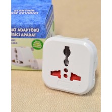 Meks Priz Dönüştürücü Aparat Mekke – Medine Uyumlu | Yurt Dışı Uyumlu Adaptör | Hac ve Umre Için Pratik