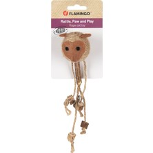 Meks Flamingo Fl Ct Yutsa Ahşap Parçalı Hasır Maymun Oyuncak