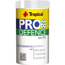 Meks Tropical Pro Defence Size Xxs Granül Balık Yemi 100 ml 70 gr