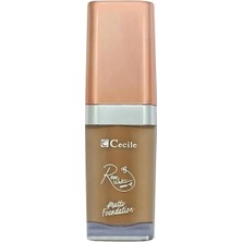 Meks Cecile Rose Water Matte Foundation Mat Fondöten 01