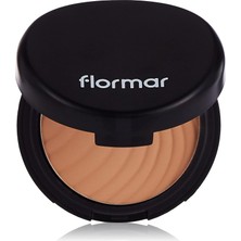 Meks Flormar Wet & Dry Compact Powder - Mat Pudra NOW10 Apricot 8gr