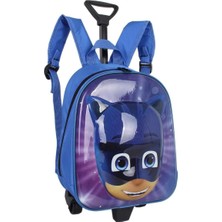Meks Bagacar Mn Pj Mask2 Tekerlekli Kreş Çocuk Sırt Çantası