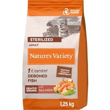 Meks Nature's Variety Cat Sterilized Salmon 1,25 kg